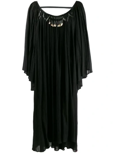 Giacobino Embellished Tunic Dress In Black