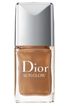 Dior Vernis Gel Shine & Long Wear Nail Lacquer In 026 Sun Glow