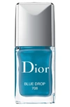 Dior Vernis Gel Shine & Long Wear Nail Lacquer - 708 Blue Drop