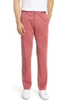 Zachary Prell Aster Straight Leg Pants In Cayenne