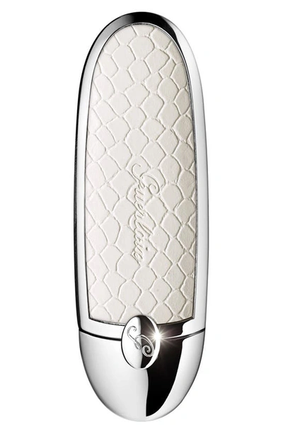 Guerlain Rouge G Refillable Lipstick Case Simply White