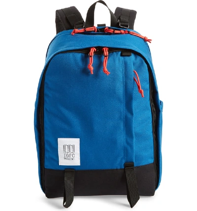 Topo Designs Core Backpack In Blue/ Black