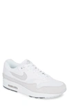 Nike Air Max 1 Sneaker In White/ Platinum/ Cool Grey