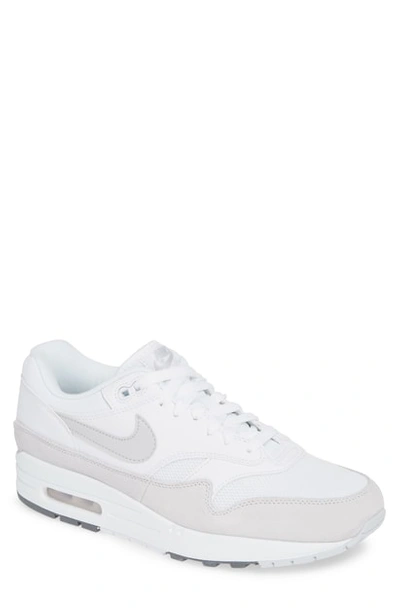 Nike Air Max 1 Sneaker In White/ Platinum/ Cool Grey