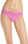 Hanky Panky Original Rise Thong In Raspberry Ice