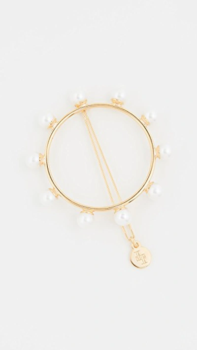 Lelet Ny Solar Pearl Barrette In Gold