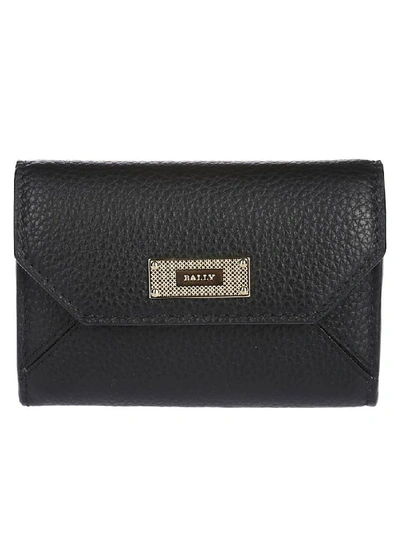 Bally Lenor Suzy French Wallet In Black