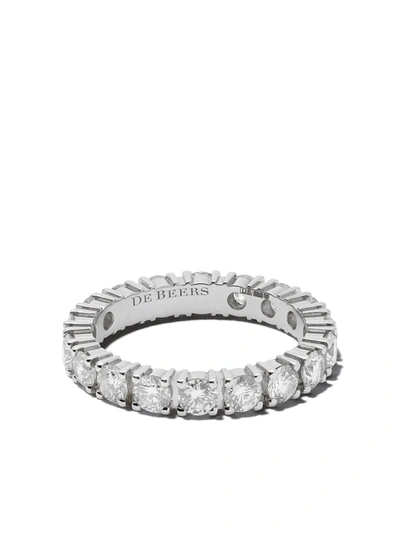 De Beers Platinum Db Classic Full Eternity Diamond 3mm Band