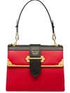 Prada Cahier Bag - Red