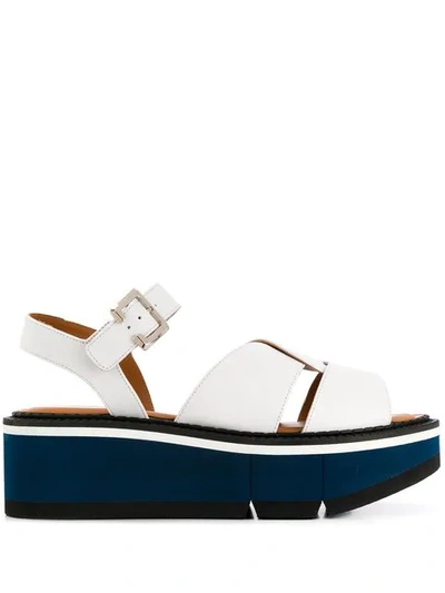 Clergerie Adelaide Sandals In White