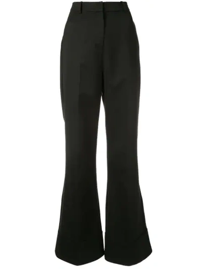 Camilla And Marc Nebula Flared Trousers In Black