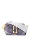 Marc Jacobs Small Jelly Glitter Snapshot Camera Bag In Purple