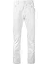 Jacob Cohen Straight Leg Jeans In White