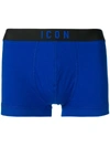 Dsquared2 Icon Boxer Briefs In Blue