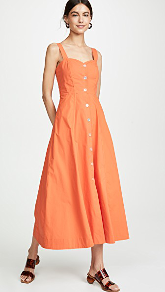 One By Pinko One By Monia Dress In Orange | ModeSens