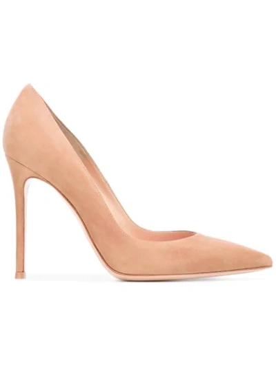 Gianvito Rossi 'gianvito' Pumps In Nude