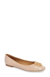 Tory Burch Chelsea Cap Toe Ballet Flat In Goan Sand/ Goan Sand