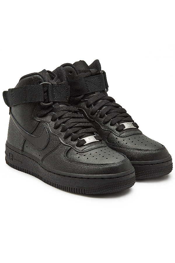 black air force ones high tops
