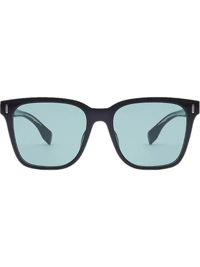Fendi Square Frame Sunglasses In Black