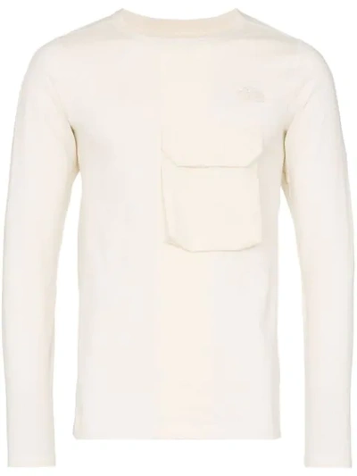 The North Face Black Label Steep Tech Long-sleeved T-shirt In White