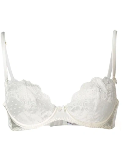 Gilda & Pearl Celestial Lace Underwire Bra In White