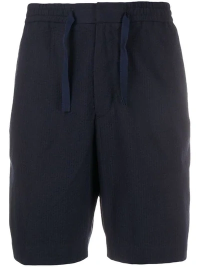Officine Generale Phil Shorts In Blue