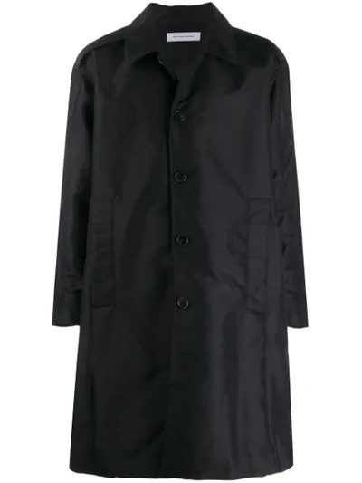 Kiko Kostadinov Single Breasted Coat In Black