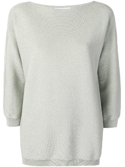 Fabiana Filippi Simple Sweatshirt - Grey In Grau