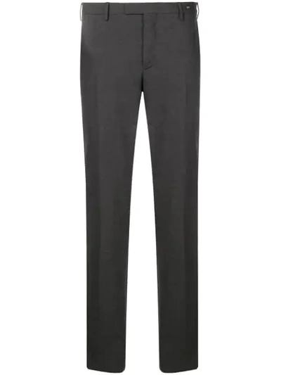Pt01 Formal Skinny Trousers In Grey