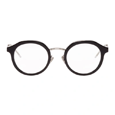 Dior Homme Black 216 Glasses In 0807 Black