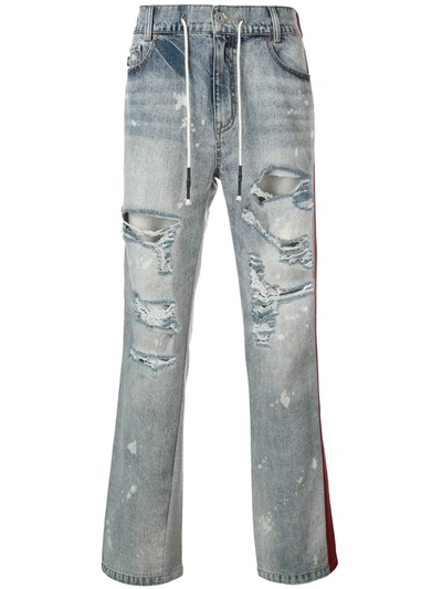 Mostly Heard Rarely Seen Dante Hybrid Jeans In Blue