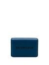Balenciaga Mini 'everyday' Portemonnaie - Blau In Blue