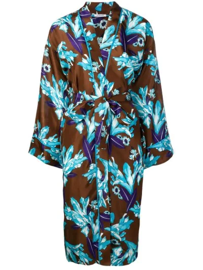 P.a.r.o.s.h Sindy Kimono In Brown