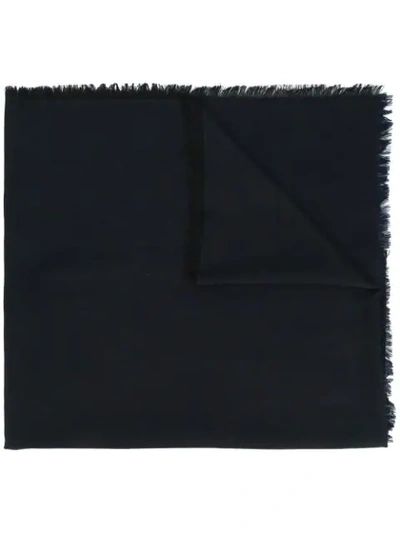 Ferragamo Salvatore  Gancini Dot Jacquard Scarf - Black