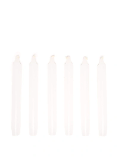 Cire Trudon Madeleine Set Of Six Tapered Candles In Multi
