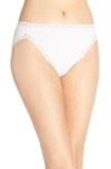 Natori Bliss Cotton Girl Briefs In Snow