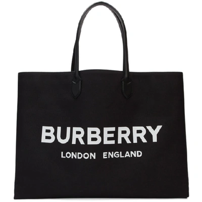 Burberry Black Lewes Tote