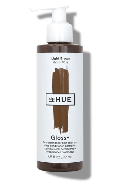 Dphue Gloss+ Semi-permanent Hair Color And Deep Conditioner Light Brown 6.5 oz/ 192 ml