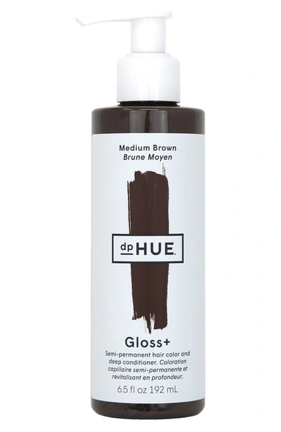 Dphue Gloss+ Semi-permanent Hair Color And Deep Conditioner Medium Brown 6.5 oz/ 192 ml