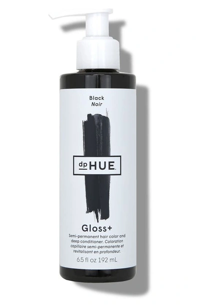 Dphue Gloss+ Semi-permanent Hair Color And Deep Conditioner Black 6.5 oz/ 192 ml