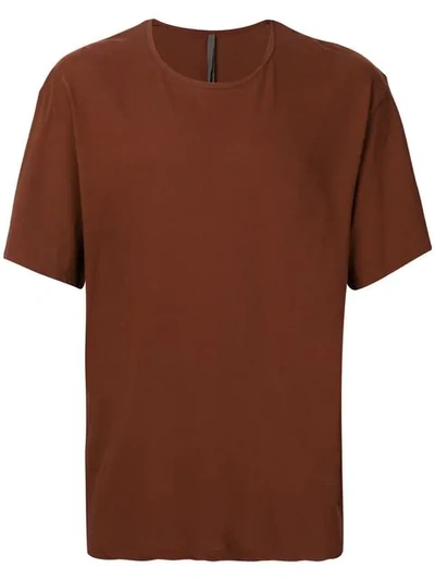 Attachment Oversized T-shirt - Brown