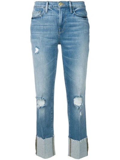 Frame Chain Nouveau Jeans In Blue