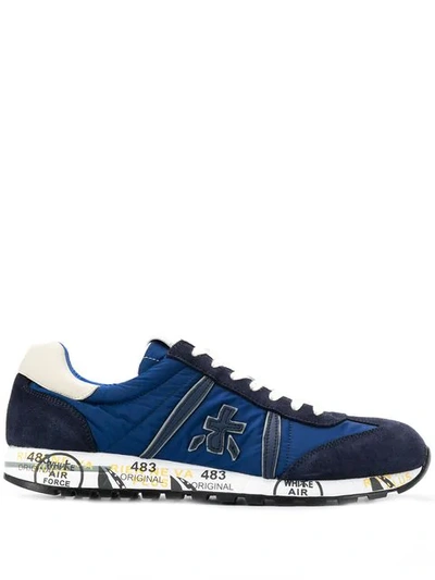 Premiata Lucy Low-top Sneakers In Blue