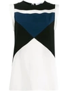 Givenchy Colour Block Vest In White