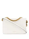 Givenchy Textured Clutch Bag In White