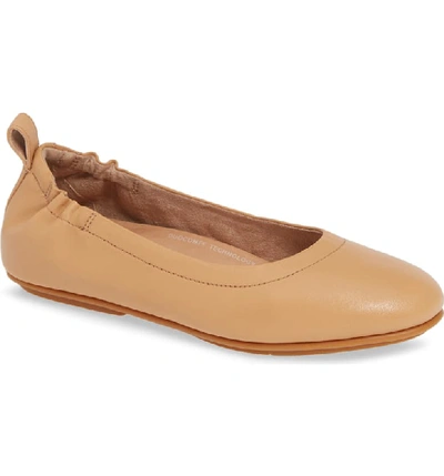 Fitflop Allegro Ballet Flat In Blush