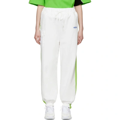 Ader Error Ssense Exclusive Off-white Ascc Jogger Lounge Pants In Offw Offwhi