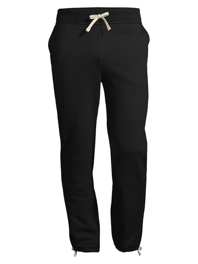 Polo Ralph Lauren Men's Big & Tall Cotton-blend-fleece Pants In Polo Black