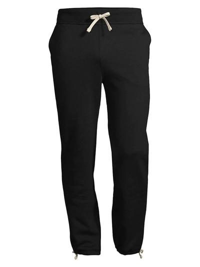 Polo Ralph Lauren Fleece Classic Fit Drawstring Pants In Polo Black