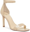 Vince Camuto Lauralie Ankle Strap Sandal In Beauty/ Clear